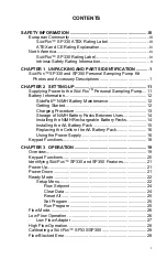 Preview for 3 page of TSI Instruments SIDEPAK SP330 User Manual