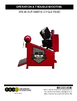 Preview for 1 page of TSI Instruments STE-M Operation & Troubleshooting