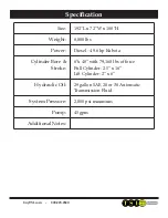 Предварительный просмотр 7 страницы TSI Instruments TC-125 Manual