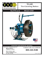 Preview for 1 page of TSI Instruments TG-80 Operating Instruction