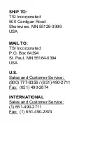 Preview for 4 page of TSI Instruments VelociCheck 8330 Operation And Service Manual