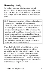 Preview for 13 page of TSI Instruments VelociCheck 8330 Operation And Service Manual