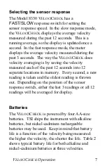 Preview for 15 page of TSI Instruments VelociCheck 8330 Operation And Service Manual