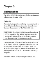 Preview for 19 page of TSI Instruments VelociCheck 8330 Operation And Service Manual