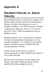 Preview for 23 page of TSI Instruments VelociCheck 8330 Operation And Service Manual