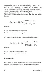 Preview for 24 page of TSI Instruments VelociCheck 8330 Operation And Service Manual