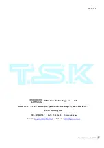 Предварительный просмотр 6 страницы TSK COPA 3 Operational Manual