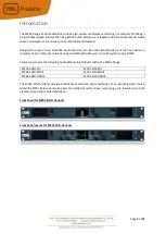 Preview for 5 page of TSL MPA1 Series Installation And Operation Manual