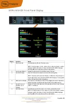 Preview for 65 page of TSL MPA1 Series Installation And Operation Manual