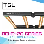 Предварительный просмотр 1 страницы TSL ROI-E420 Series User Manual