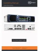 Preview for 1 page of TSL TOUCHMIX (AVM-T-MIX) Operating Manual