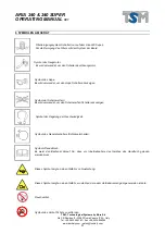 Preview for 51 page of TSM ARIA 240 Operating Manual