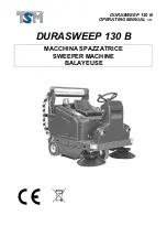 TSM DURASWEEP 130B Operating Manual preview