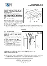 Preview for 21 page of TSM DURASWEEP 130B Operating Manual