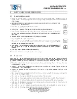 Preview for 14 page of TSM DURASWEEP 170 Operating Manual