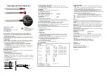 Preview for 2 page of TSR MiniAir60 Operating Instructions