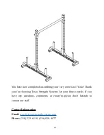 Preview for 11 page of TSS 6-in-1 Yoke Assembly Instructions Manual