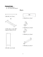 Предварительный просмотр 3 страницы TSS Basic 2.5x2.5 Power Rack Assembly Instructions Manual