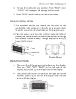 Preview for 9 page of TST TST-507-D-M Manual