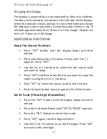 Preview for 16 page of TST TST-507-D-M Manual