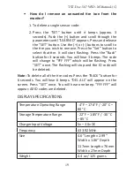 Preview for 21 page of TST TST-507-D-M Manual