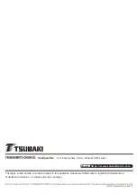 Preview for 14 page of Tsubaki BDTM201 Operation Manual