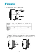 Предварительный просмотр 7 страницы Tsubaki TGM Series Installation Manual