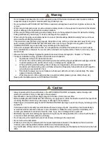 Preview for 3 page of Tsubaki ZIP CHAIN ACTUATOR ZCA25 Instruction Manual