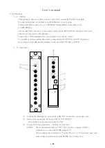 Предварительный просмотр 7 страницы TSUJI ELECTRONICS NCT08-01B User Manual