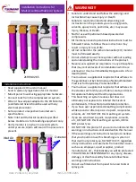 Preview for 1 page of Tsunami 21999-0265 Installation Instructions