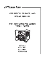 Tsurumi Pump EPT3 Series Service & Repair Manual preview