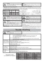 Предварительный просмотр 5 страницы Tsurumi Pump GPN Series Starting And Operating Instruction