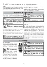 Предварительный просмотр 31 страницы Tsurumi Pump GPN Series Starting And Operating Instruction