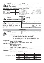 Предварительный просмотр 53 страницы Tsurumi Pump GPN Series Starting And Operating Instruction