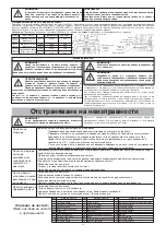 Предварительный просмотр 81 страницы Tsurumi Pump GPN Series Starting And Operating Instruction