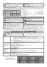 Предварительный просмотр 89 страницы Tsurumi Pump GPN Series Starting And Operating Instruction