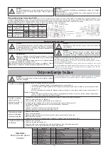 Предварительный просмотр 109 страницы Tsurumi Pump GPN Series Starting And Operating Instruction