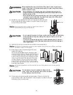 Preview for 9 page of Tsurumi Pump KTD Series Operation Manual