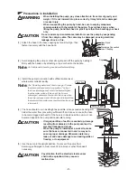 Предварительный просмотр 10 страницы Tsurumi Pump KTV series Operation Manual