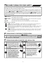 Preview for 2 page of Tsurumi Pump LH Series Operation Manual