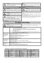 Предварительный просмотр 5 страницы Tsurumi Pump PU Series Starting And Operating Instruction