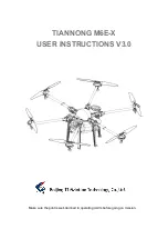 TT Aviation TIANNONG M6E-X User Instructions preview