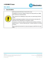 Preview for 5 page of TT electronics S19P01 User Manual