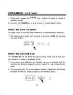 Предварительный просмотр 16 страницы TT Systems Tele-Recorder VTR-700 User Manual