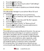 Preview for 38 page of ttfone Lunar TT750 User Manual