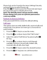 Preview for 36 page of ttfone TT31 Venus 2 Instruction Manual