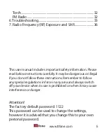 Preview for 3 page of ttfone TT900 User Manual