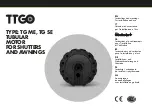 Preview for 1 page of TTGO TG ME Instructions And Warnings For Installation And Use