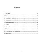 Preview for 2 page of TTI FABRICATION ECOLO 50 Installation And Operation Manual