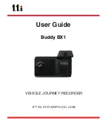 TTI Buddy BX1 User Manual preview